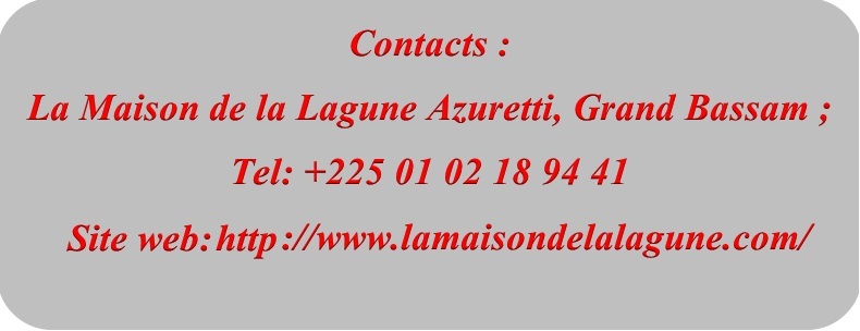Contacts Maison lagune